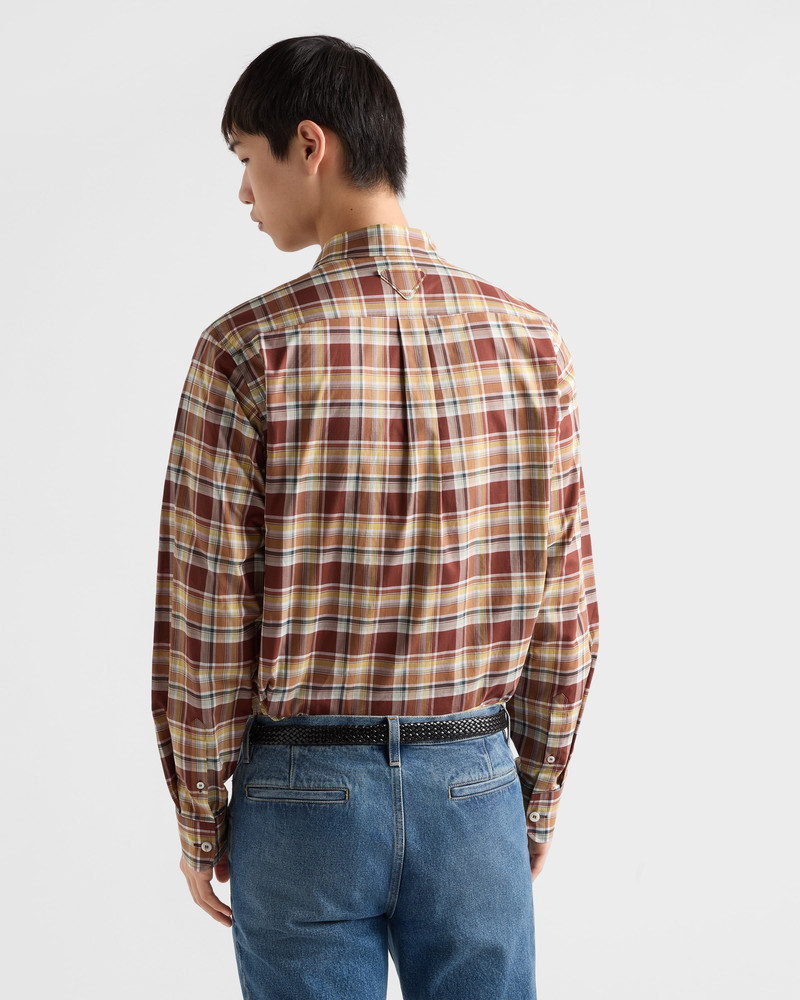 Checked cotton shirt 5