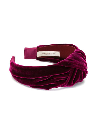 Jennifer Behr knot detail hairband outlook