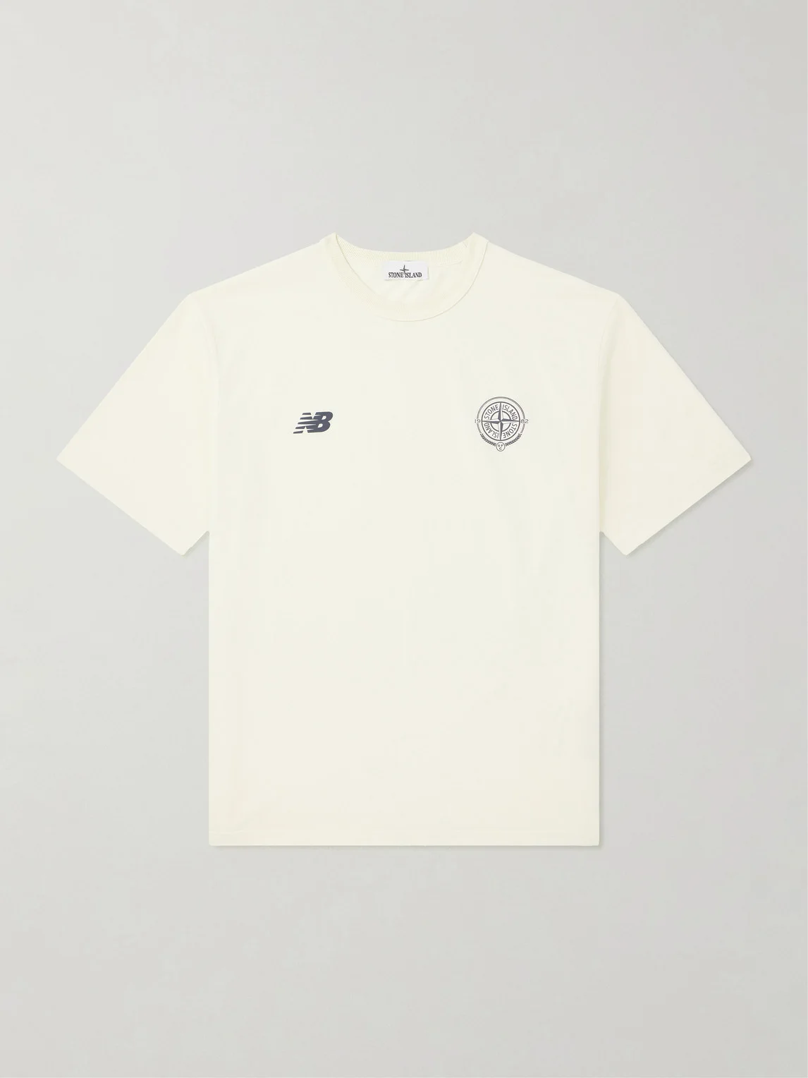 New Balance Logo-Print Cotton-Jersey T-Shirt - 1