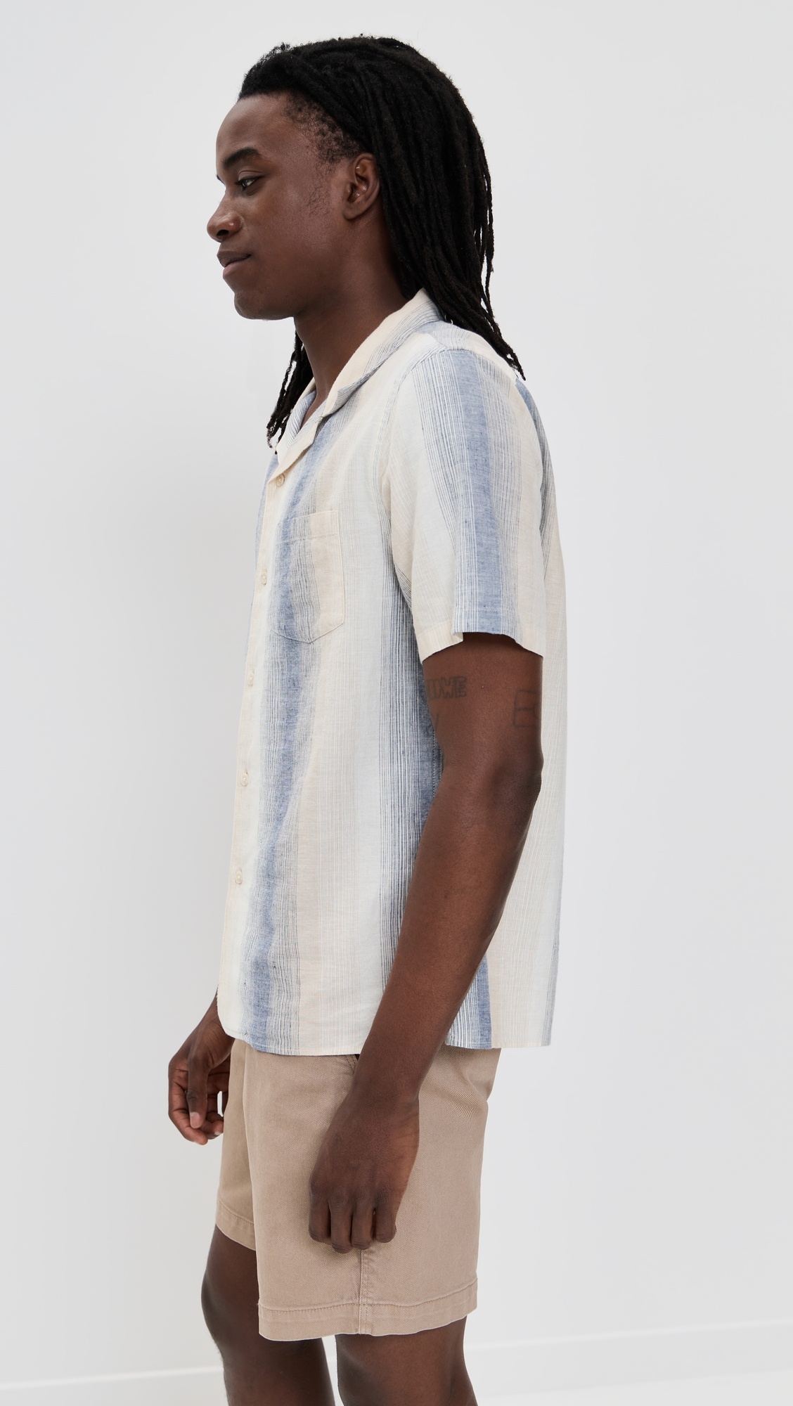 Striped Cabana Shirt - 3