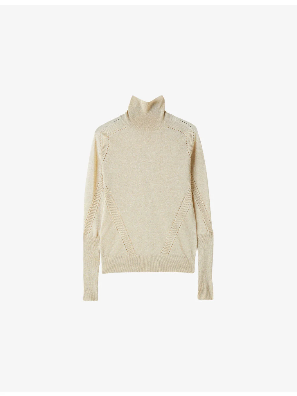 Leblanc High-Neck Knitted Top - 1