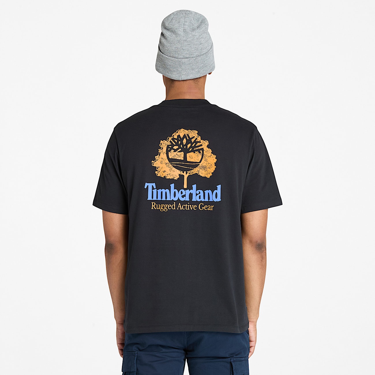 Men's Rugged Active Gear Back Graphic T-Shirt - 5