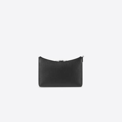 BALENCIAGA Men's Hourglass Men Pouch With Handle in Black outlook