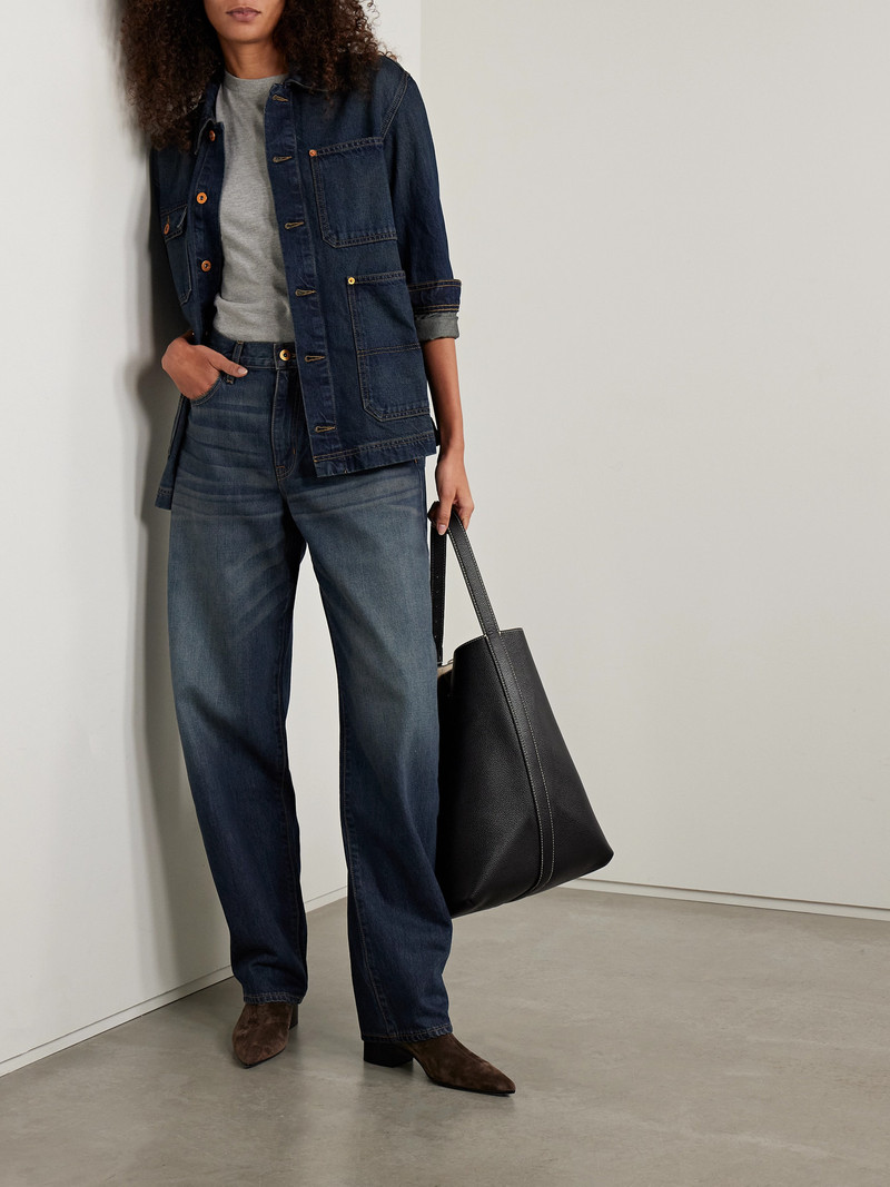 SLVRLAKE Ella Mid-rise Barrel-leg Jeans outlook