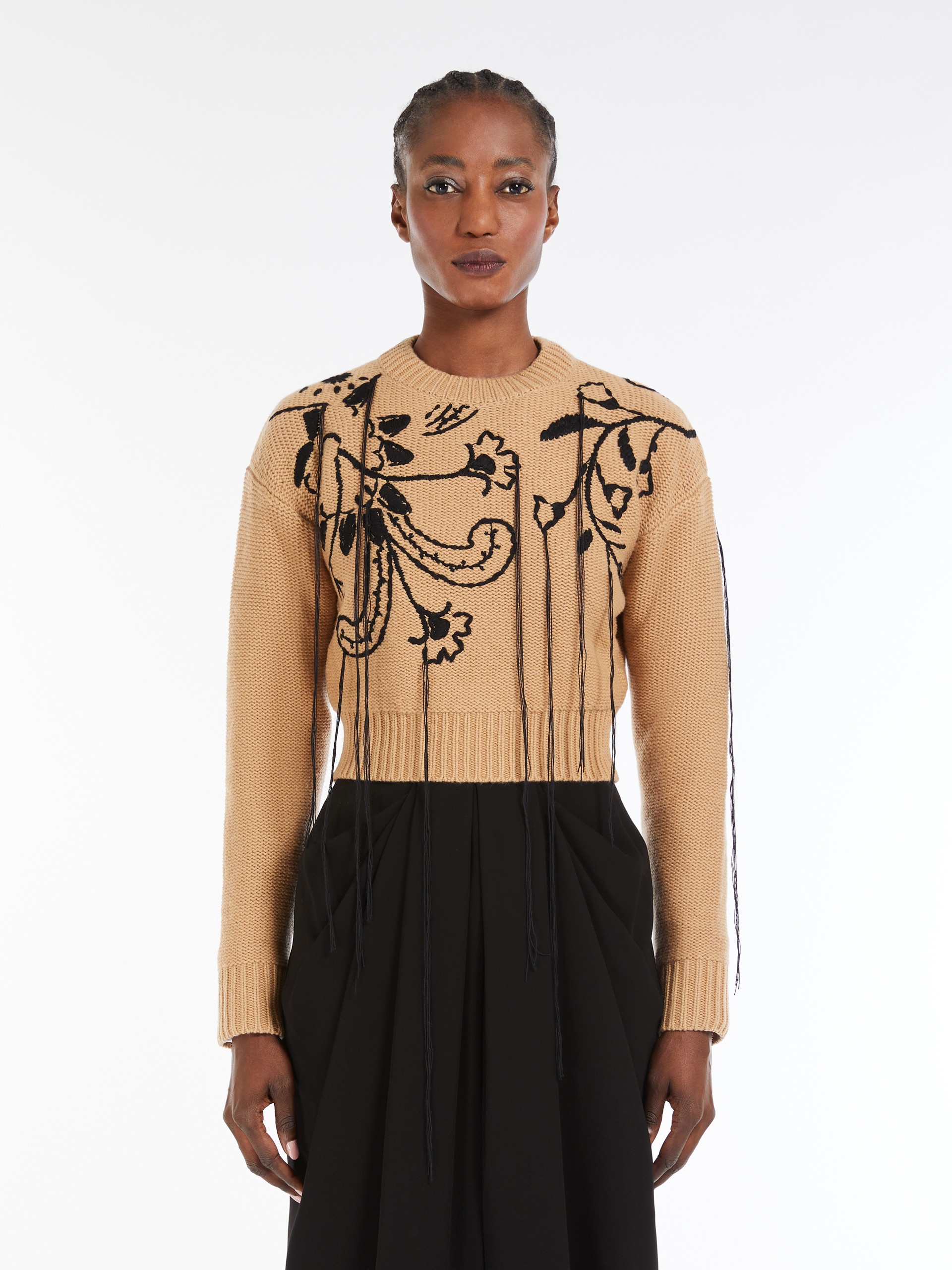 LAZISE Short wool and cashmere jumper - 3