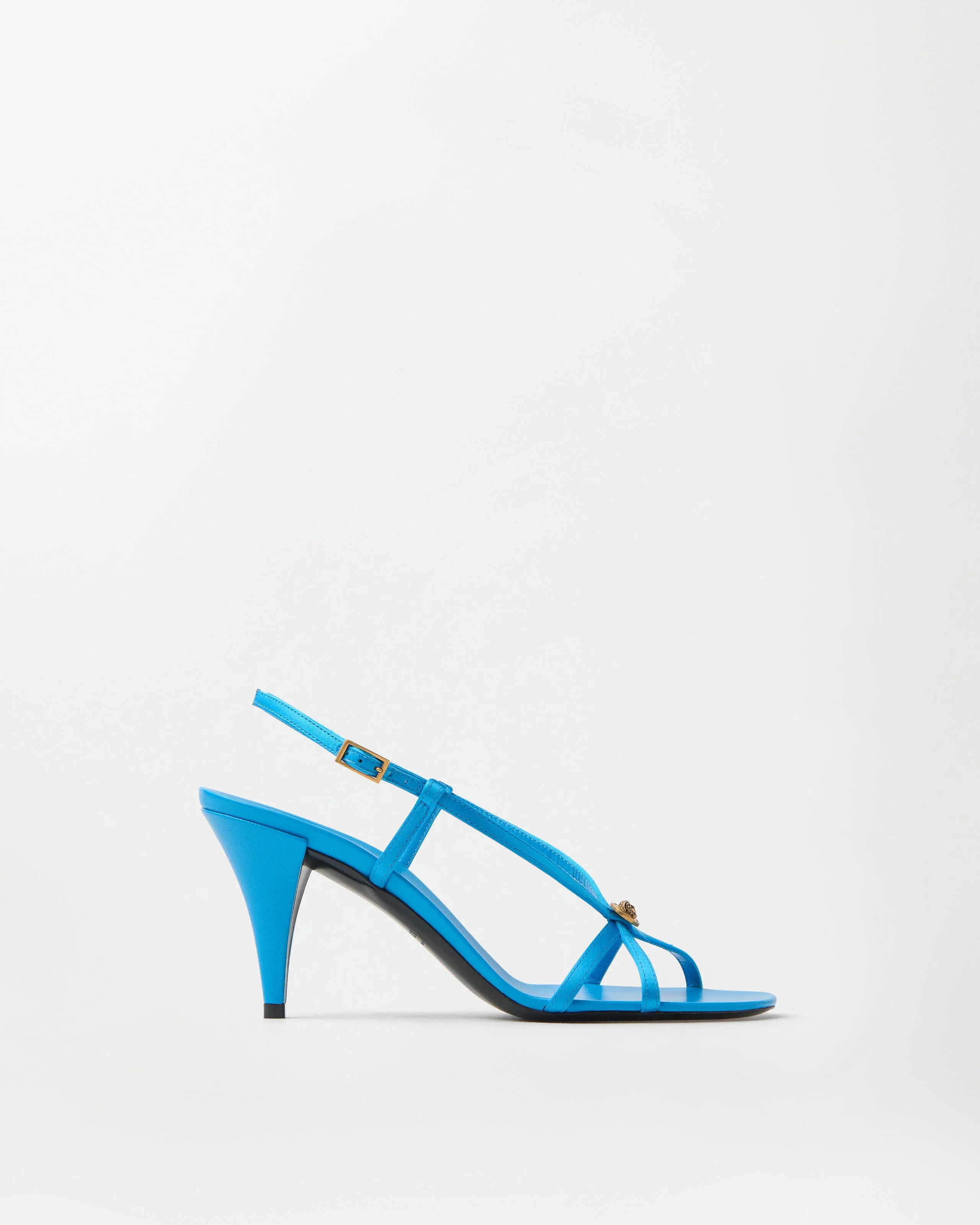 Valentina Satin Sandals 80 mm - 1