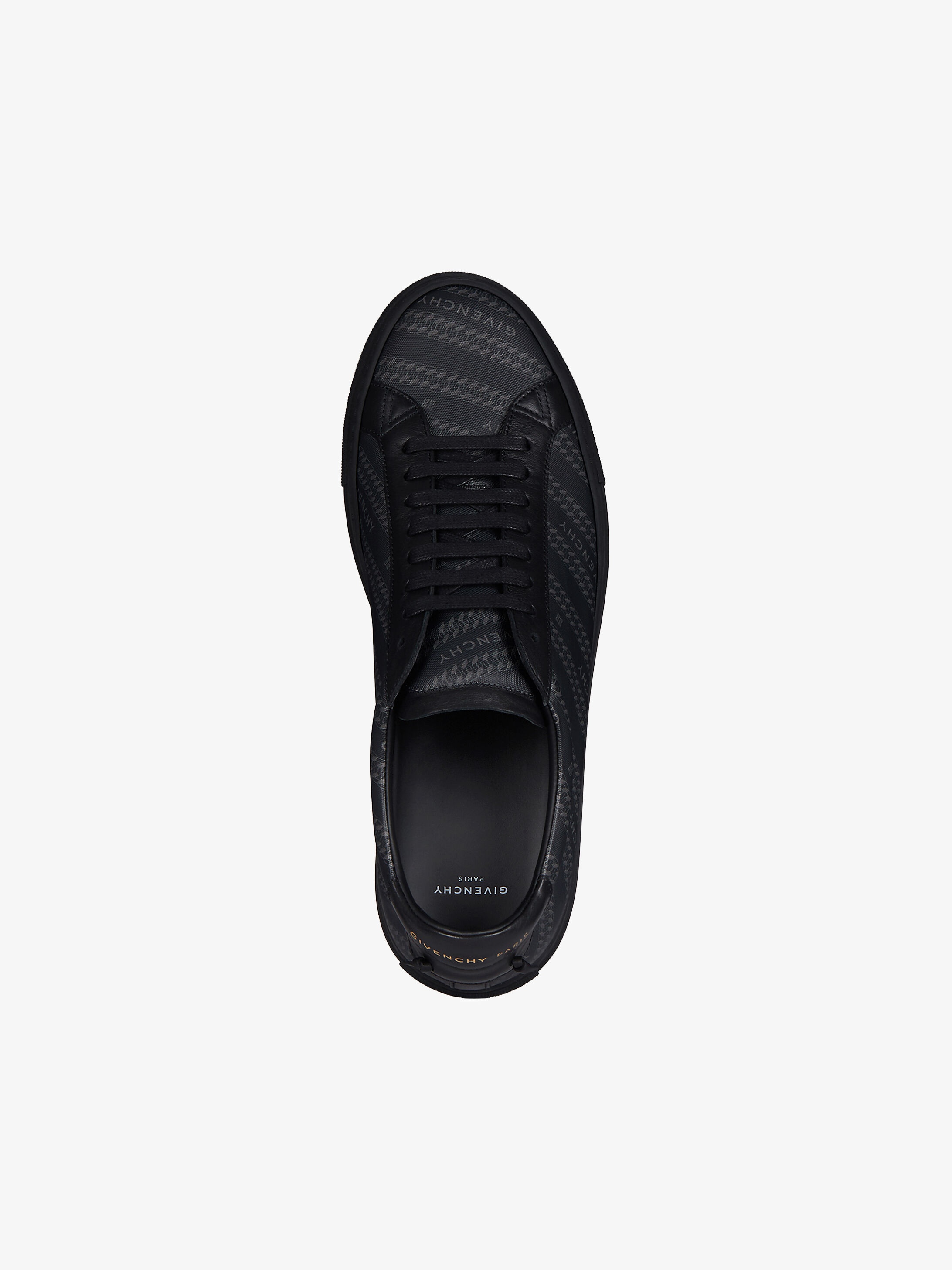 GIVENCHY Chain sneakers in perforated coated canvas - 6