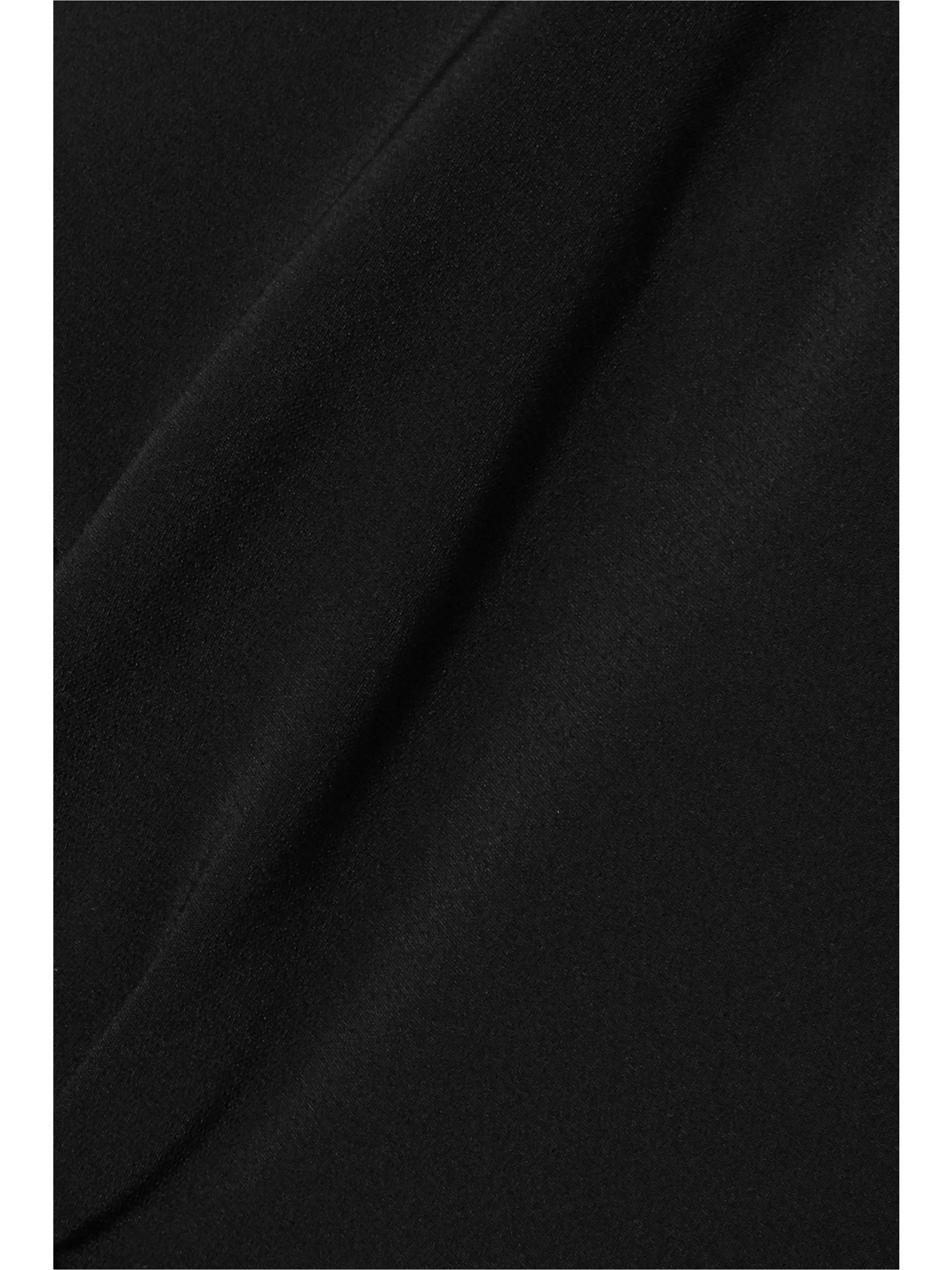 Cropped stretch-crepe skinny pants Black - 4