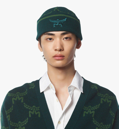 MCM Lauretos Beanie in Wool and Recycled Cashmere outlook