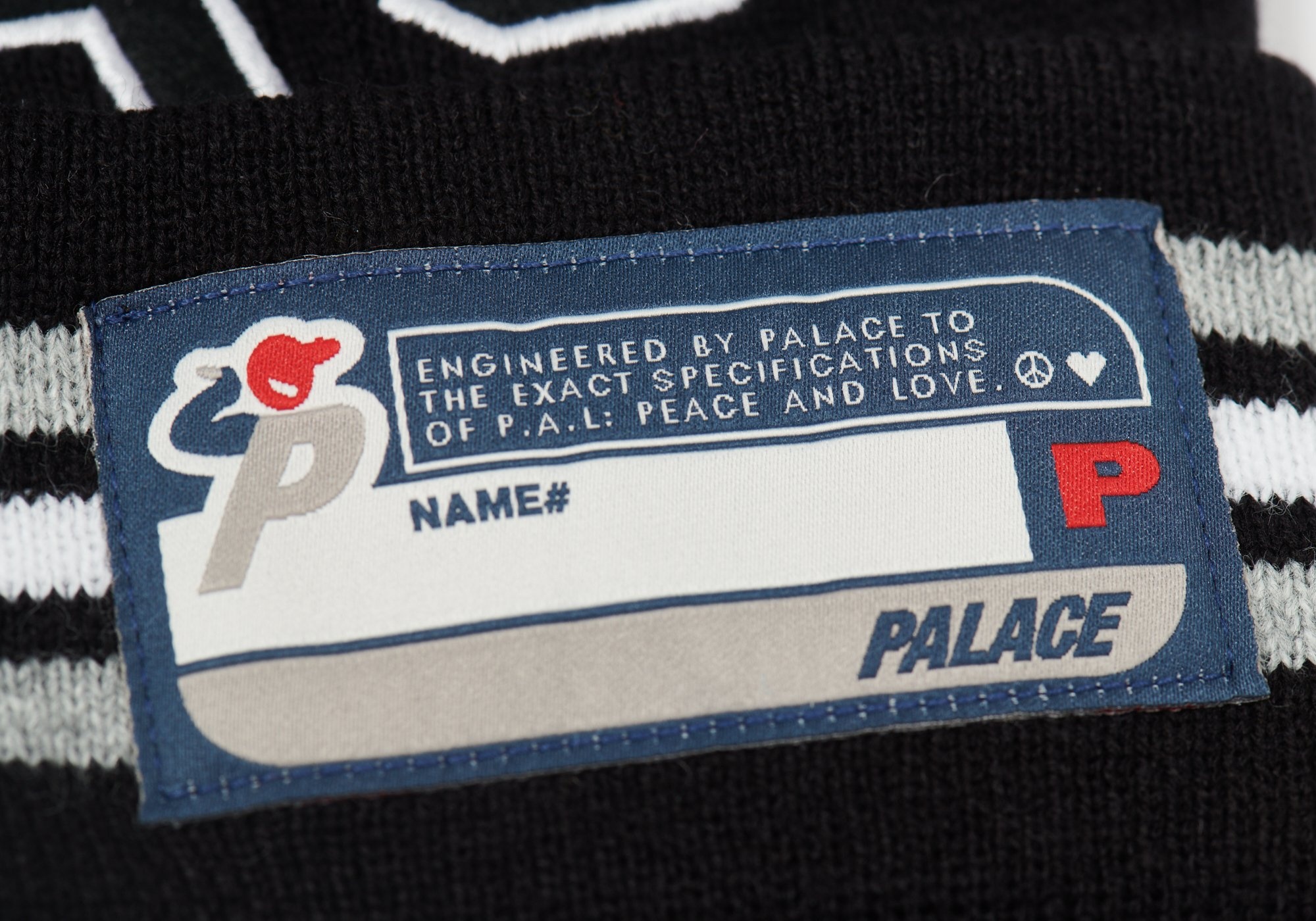 COLLEGE BEANIE BLACK - 3
