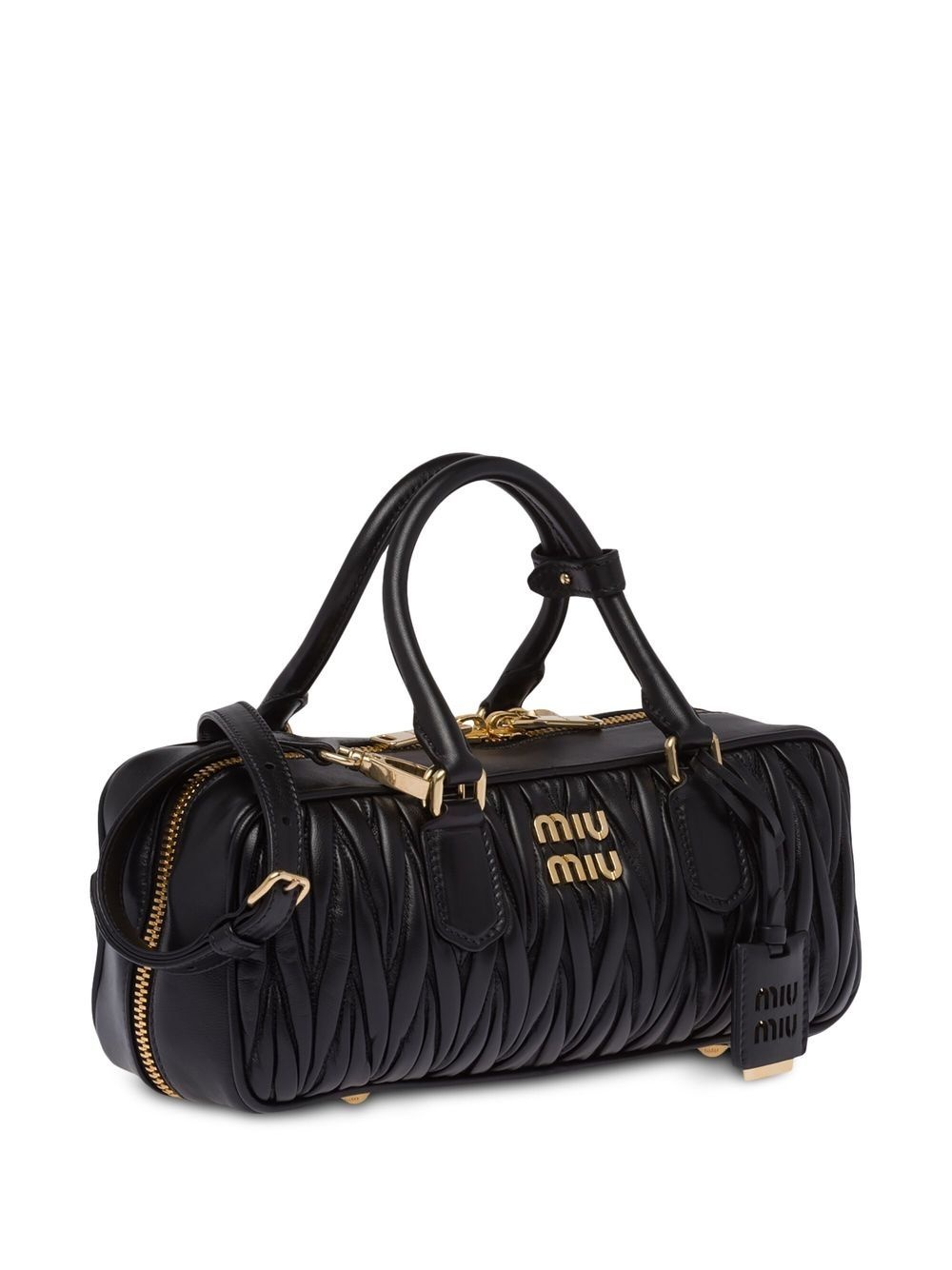 Matelassé nappa leather crossbody bag - 4