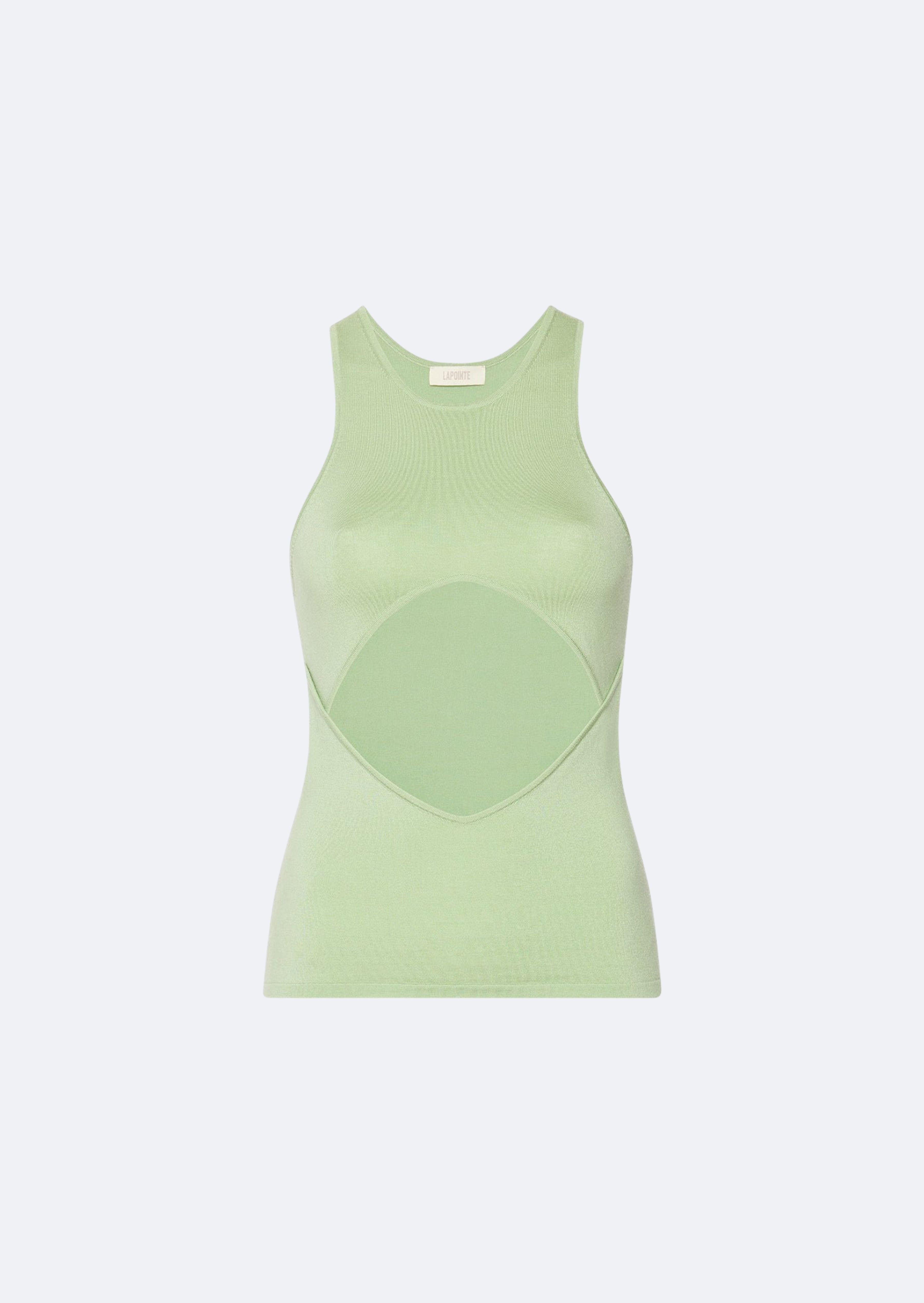 Cashmere Silk Cut Out Tank - 2