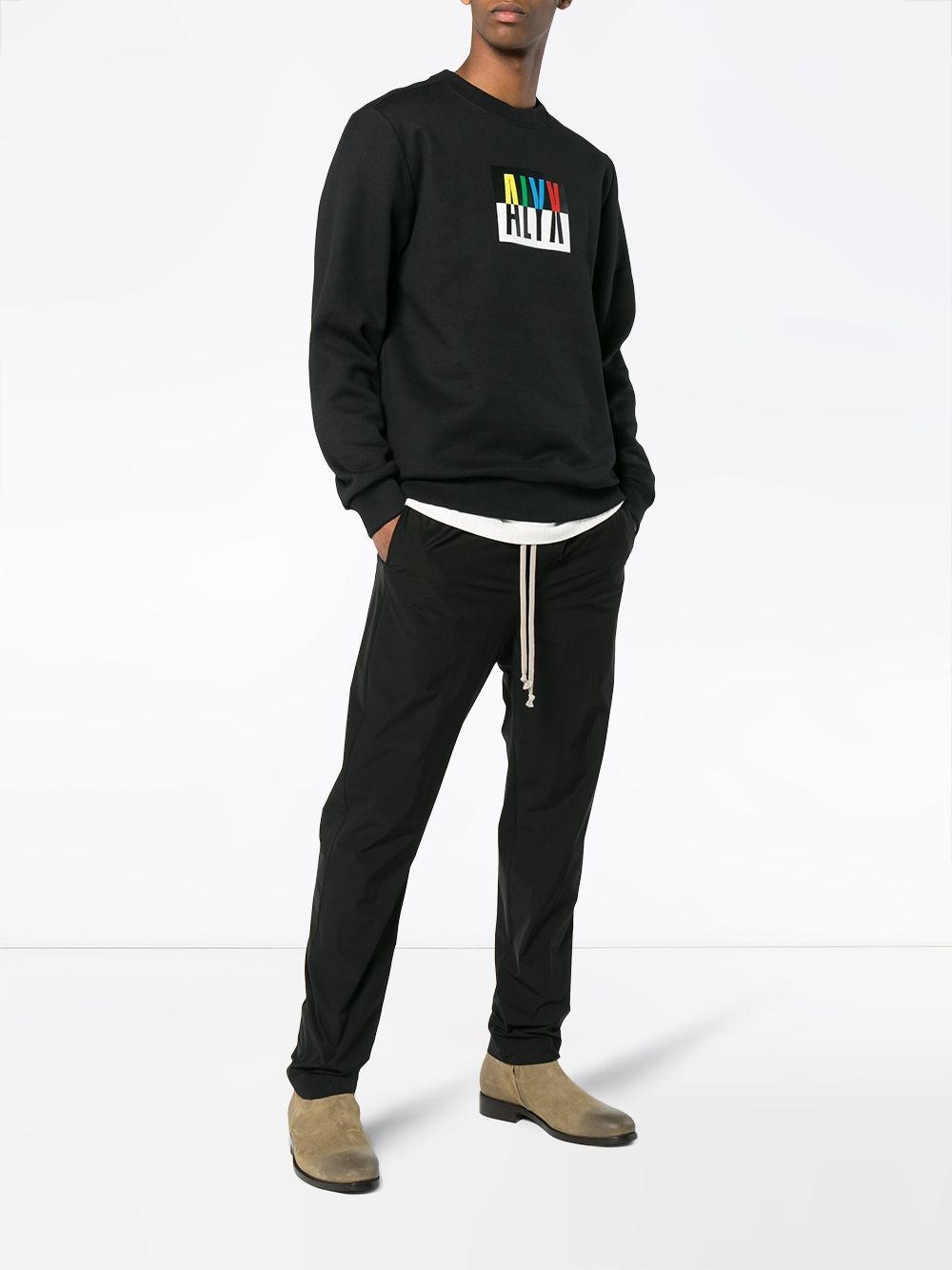 Logo crew neck sweatshirt - 2