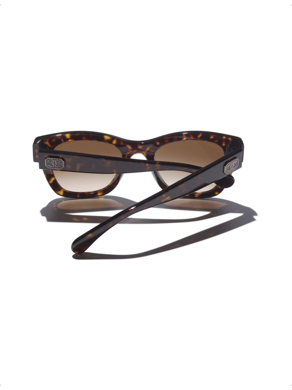CH5478 square-frame tortoiseshell acetate sunglasses - 4