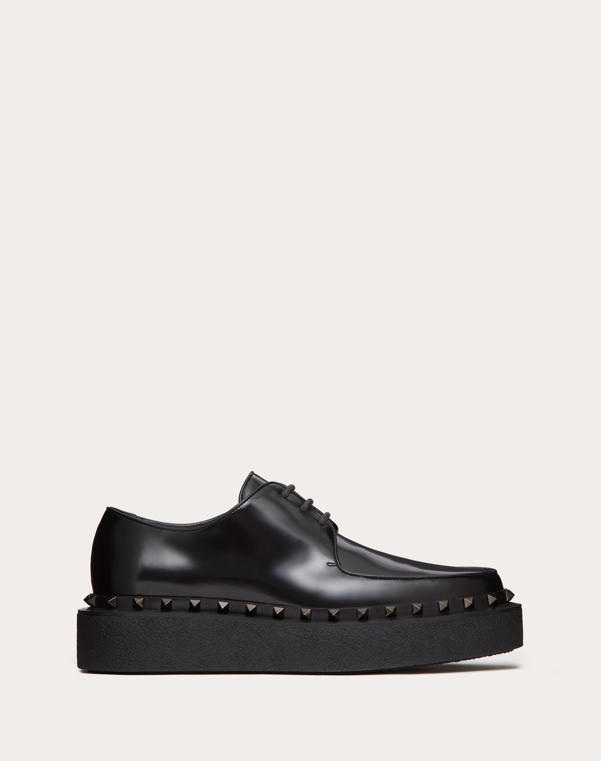 M-WAY ROCKSTUD CALFSKIN DERBY WITH TONE-ON-TONE STUDS - 1