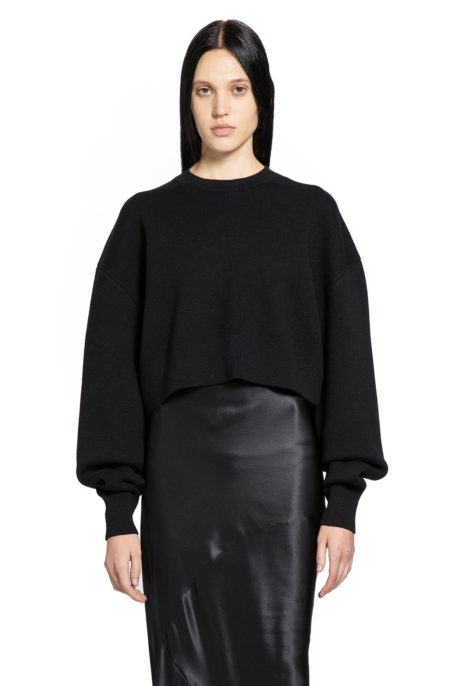 Sculptural Wool Cashmere Sweater - 1