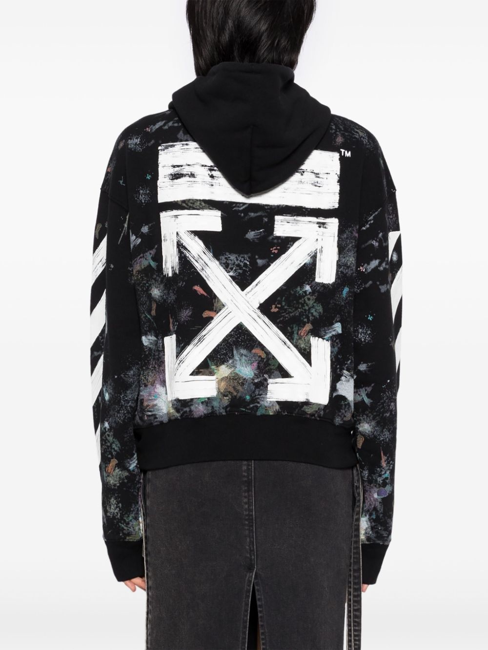 graphic-printed hoodie - 4