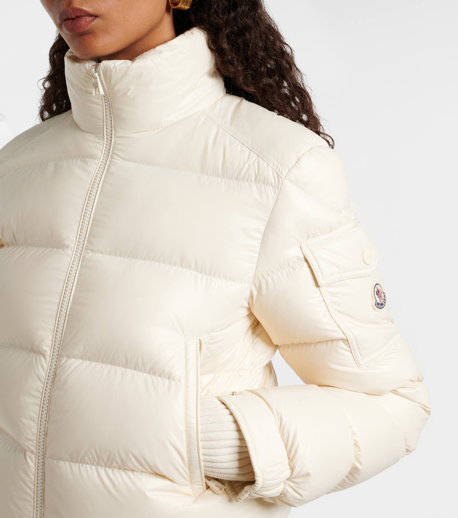 Petra nylon laqué down jacket - 4