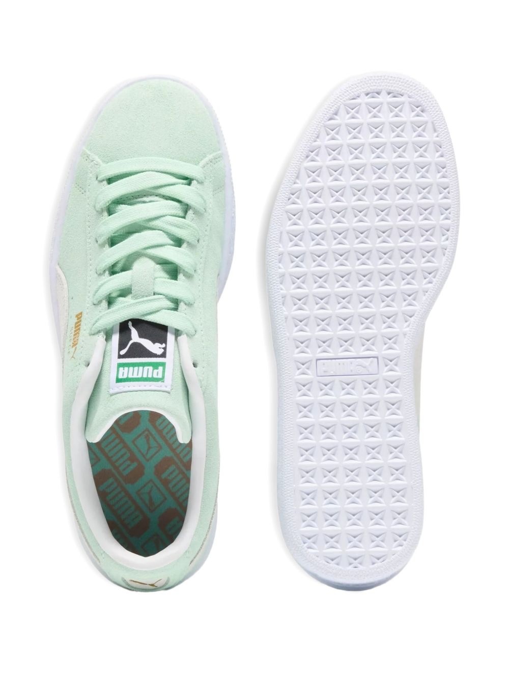 Suede Classic XXI "Fresh Mint/White" sneakers - 3