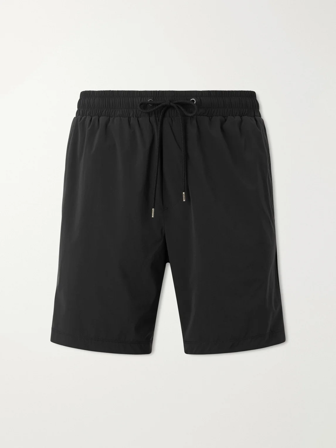 Straight-Leg Mid-Length Swim Shorts - 1