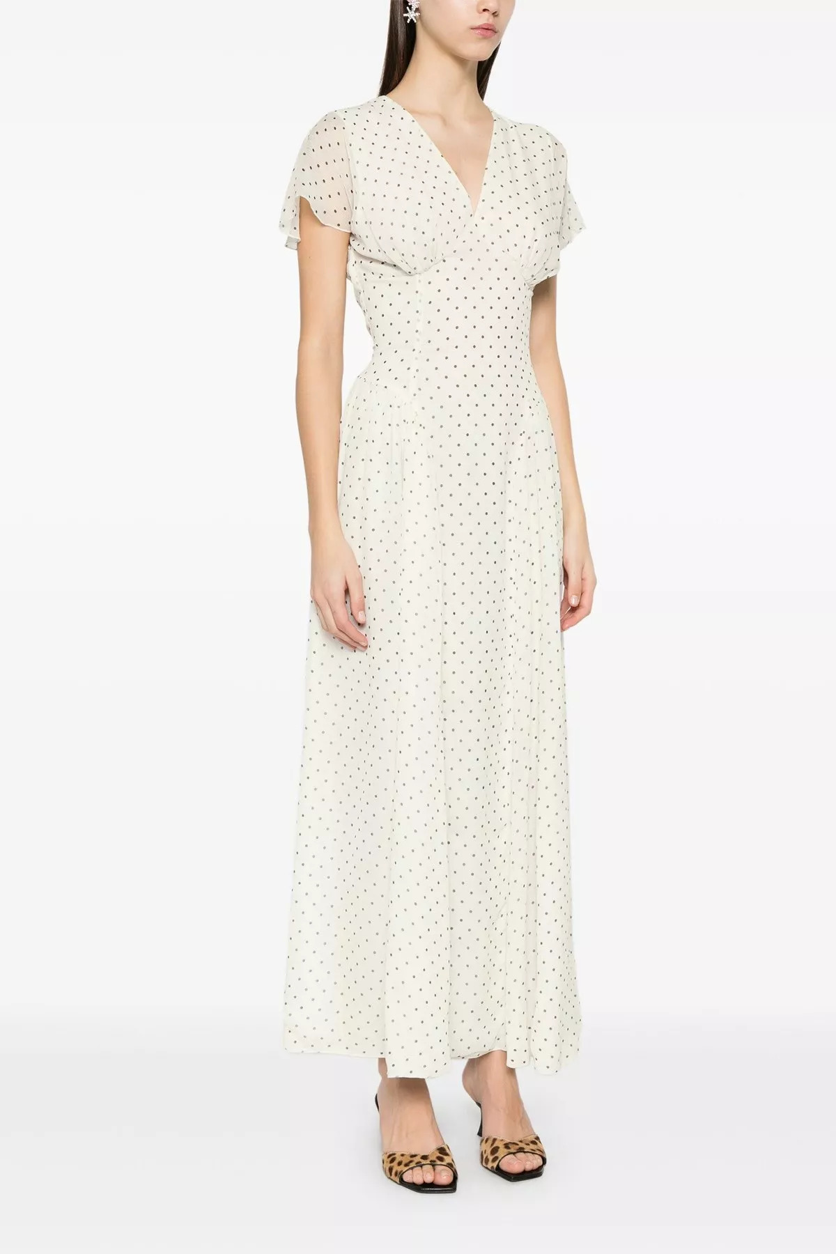 Polka dot maxi dress - 2