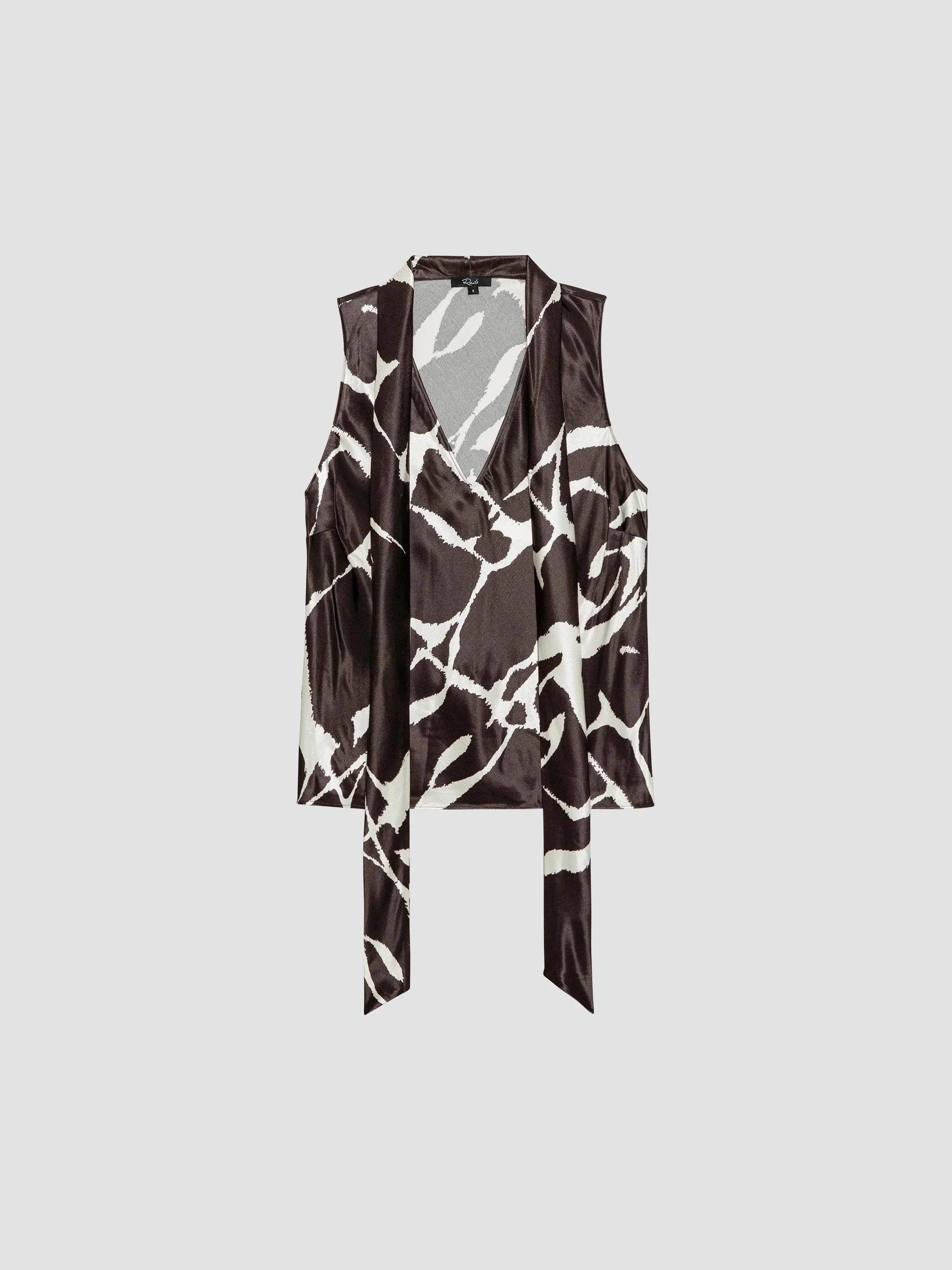 Women's Poppy Printed Top - Rift - 1