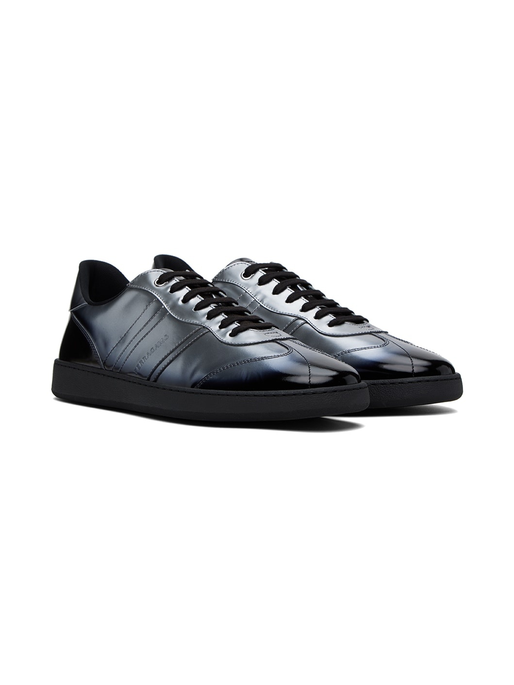 Silver Achille Lux Sneakers - 4