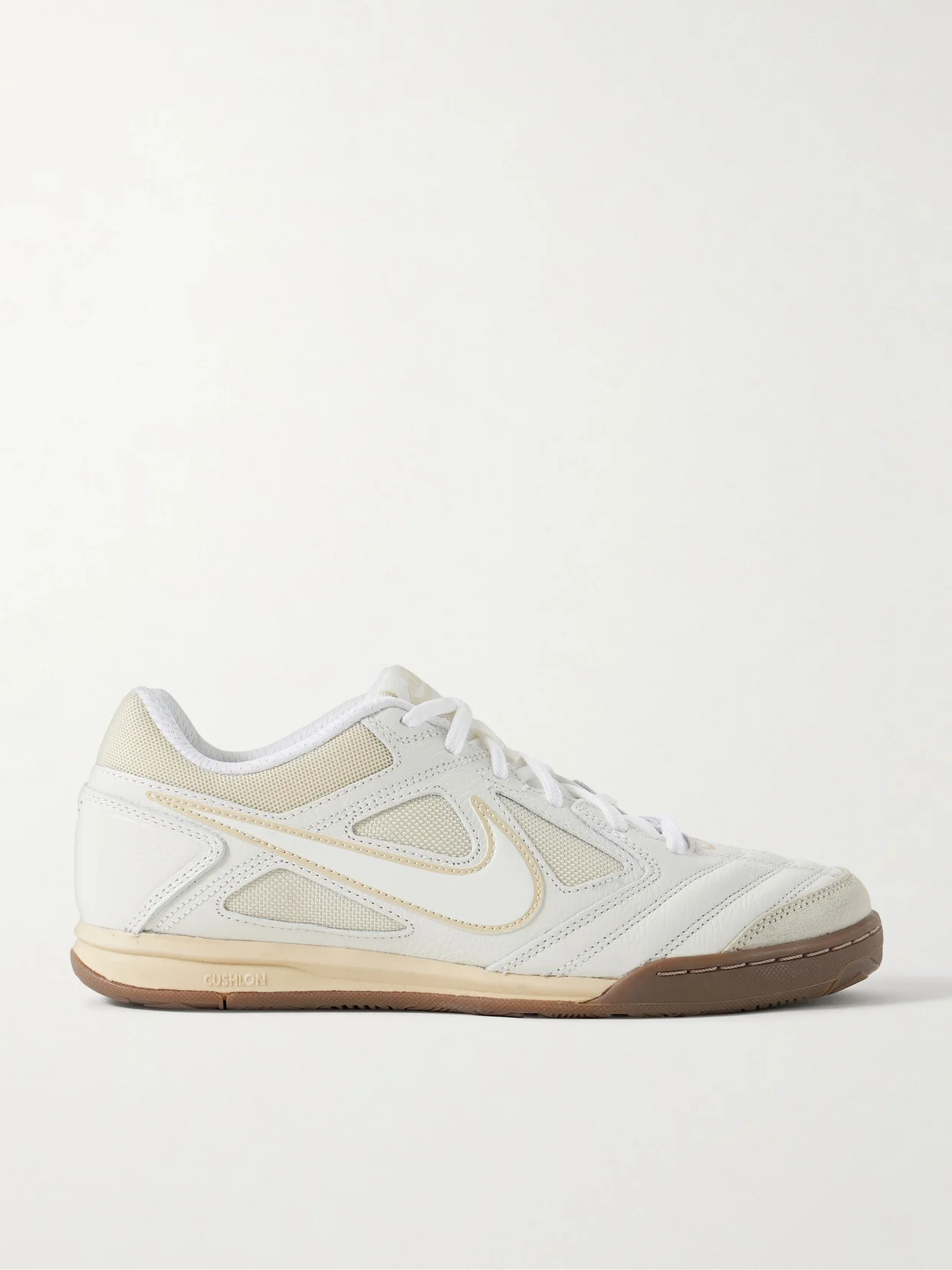 Gato Suede-trimmed Mesh And Leather Sneakers - 1