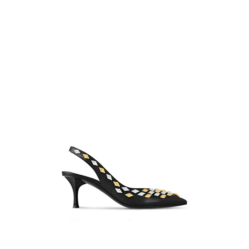 Gold Rush Slingback Pump 1
