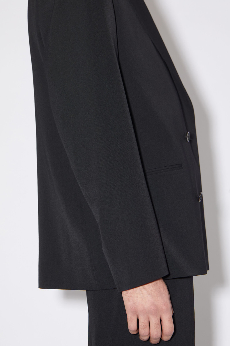 Regular fit suit jacket - Black 5