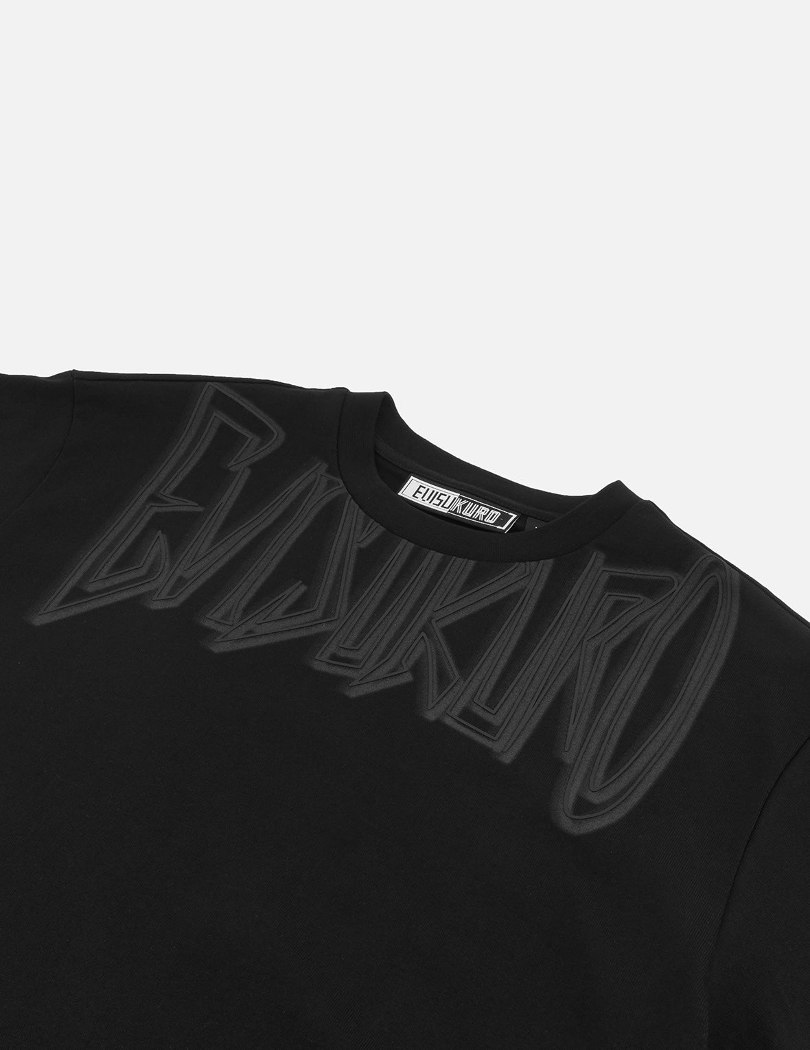Gothic-inspired Logo Print Regular Fit T-Shirt - 5