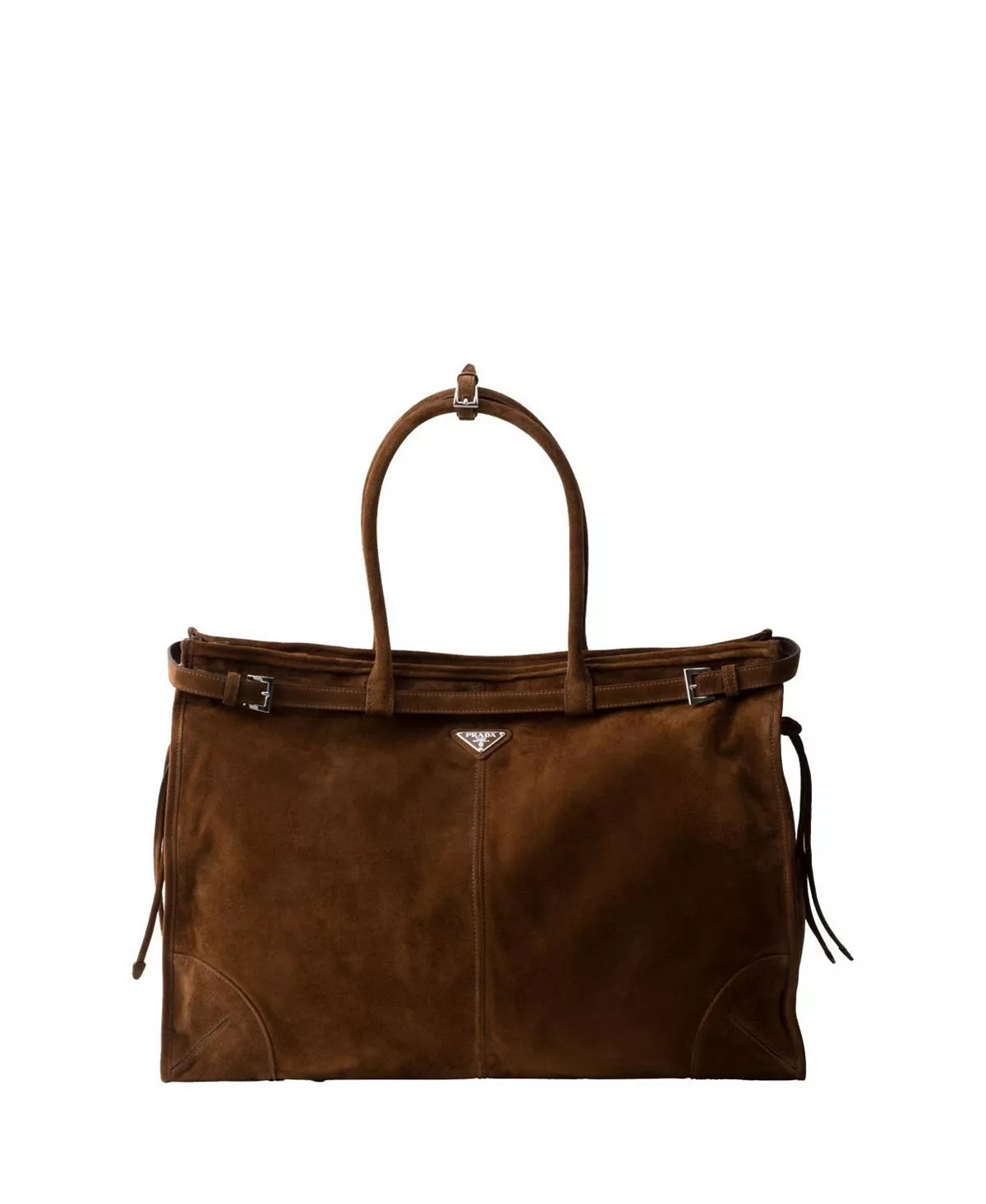Suede Tote Bag - 1