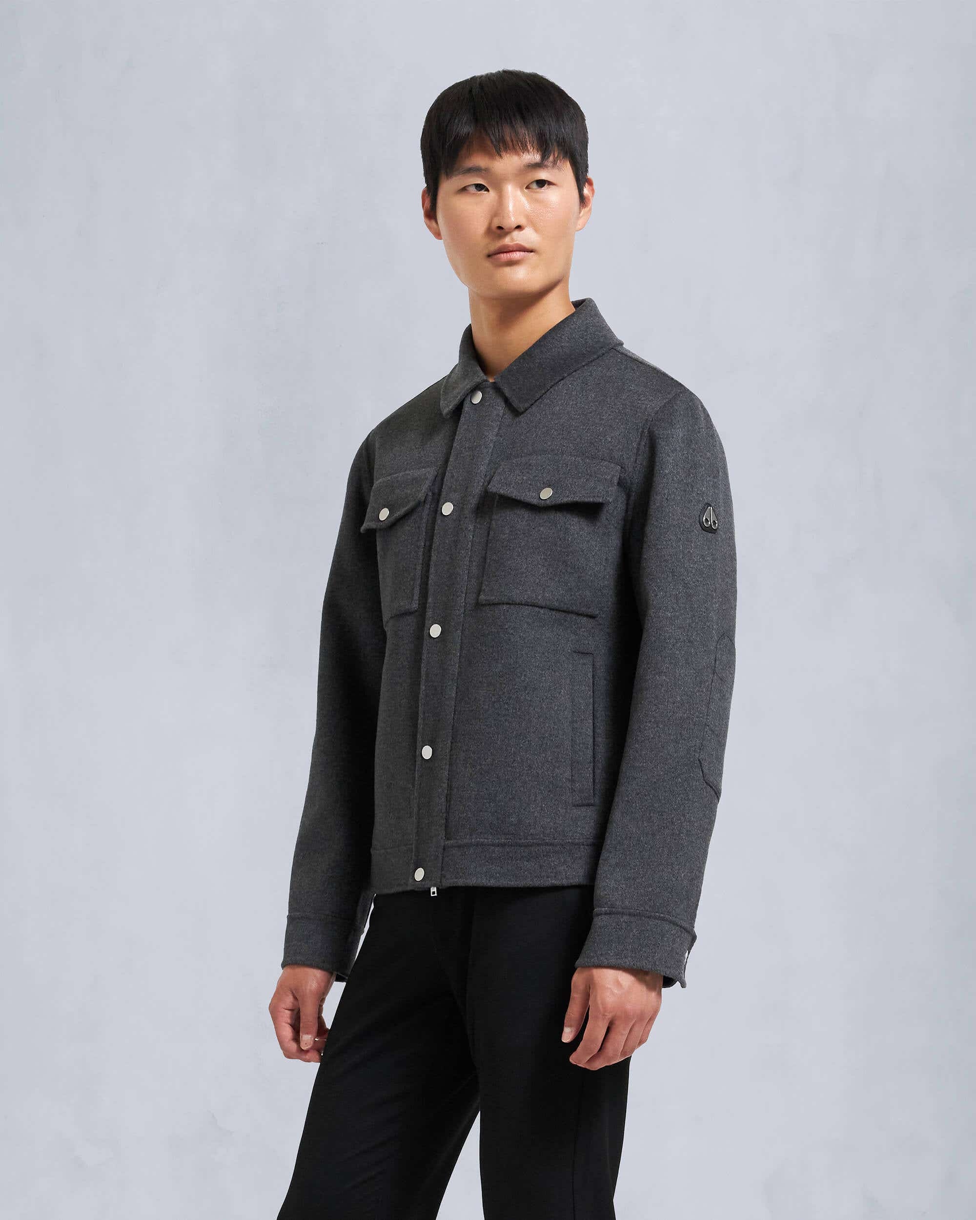 JACQUES WOOL SHIRT JACKET - 3