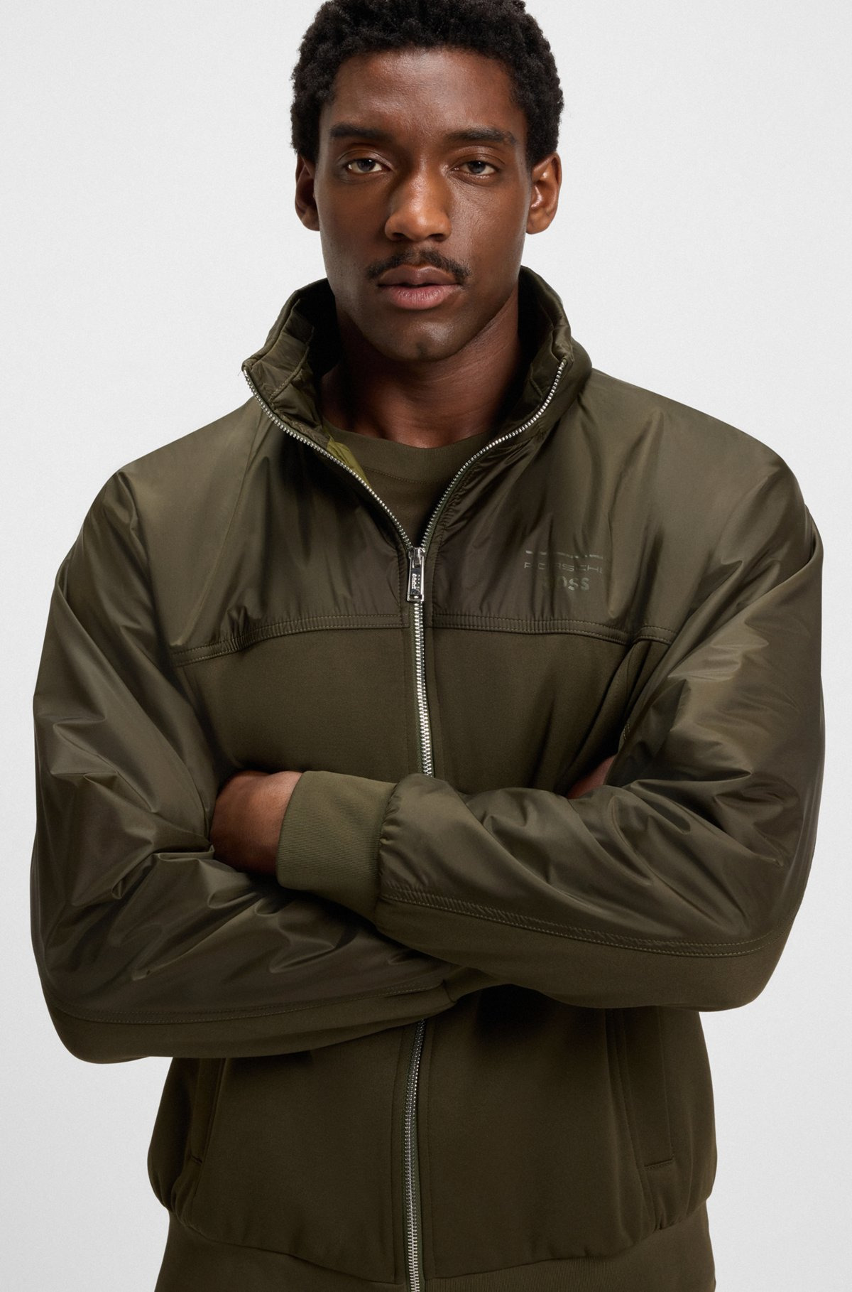 PORSCHE X BOSS HOODIE WITH TWO-WAY ZIP - 3