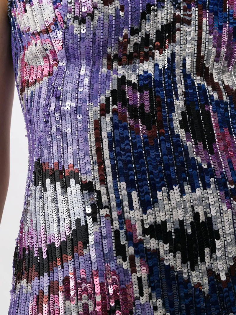 sequin embellished peony dress 5