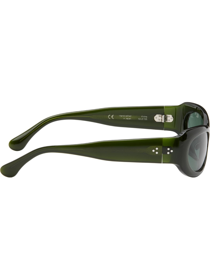 PORT TANGER SSENSE Exclusive Green Khilna Sunglasses outlook