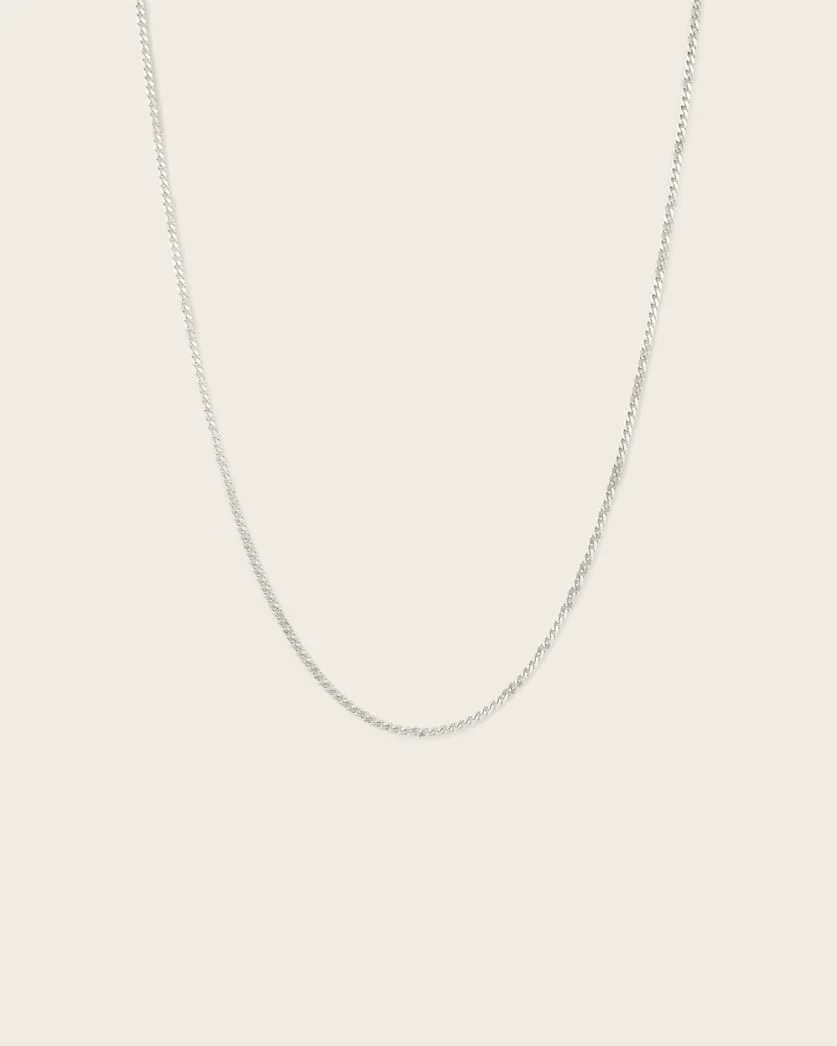 PERRIE SLIM CHAIN NECKLACE - 1