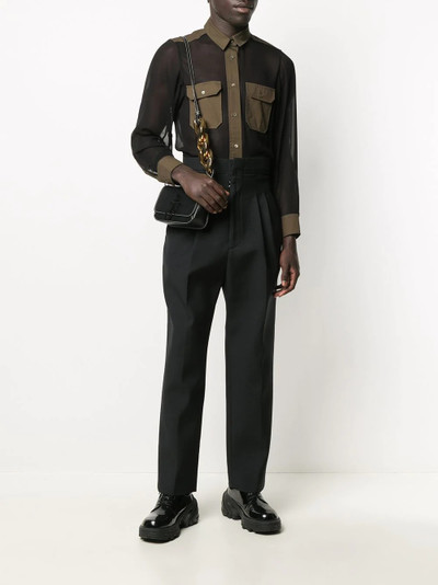 Ambush dart detail straight-leg trousers outlook