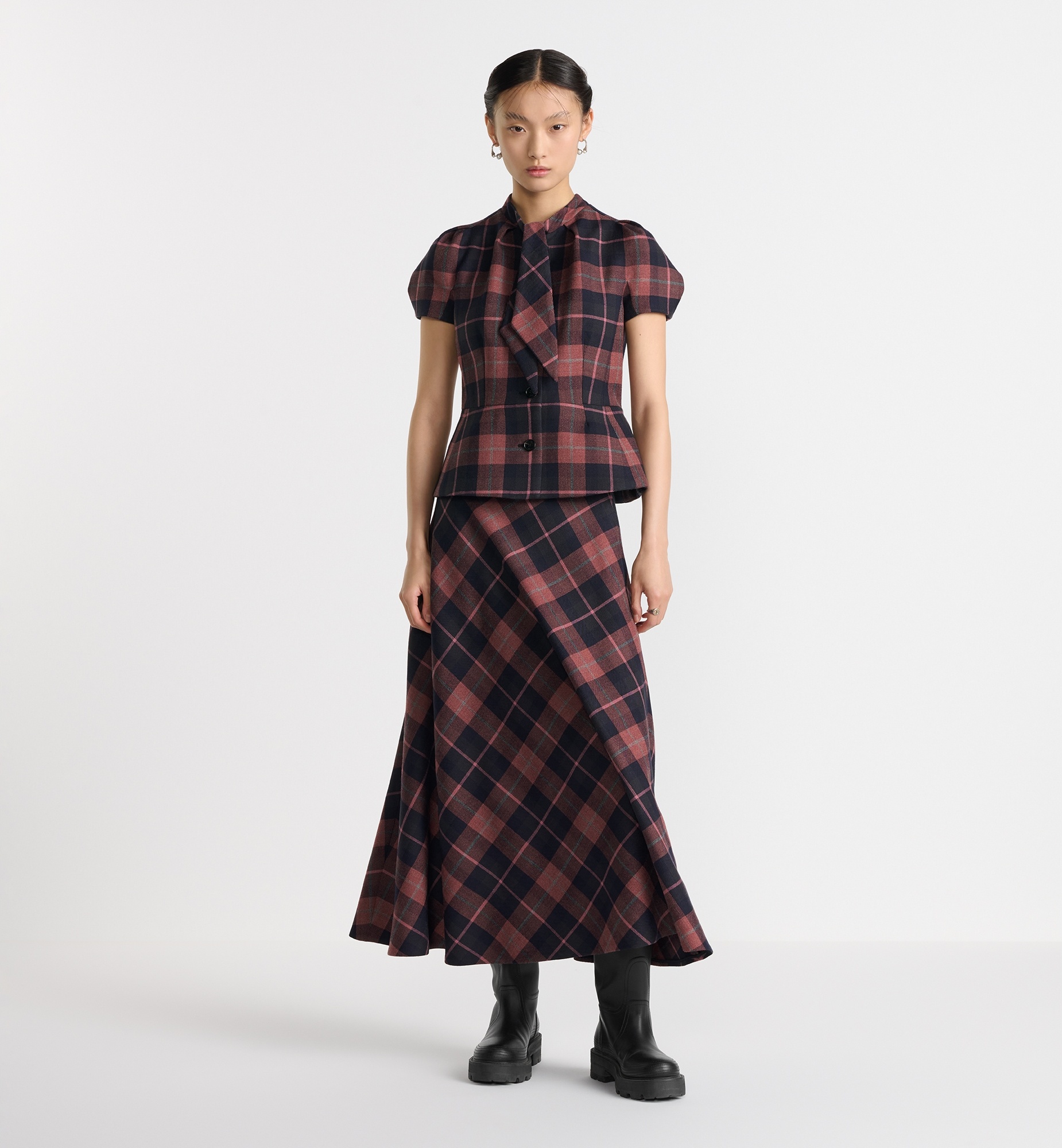 Flared Mid-Length Skirt - 2