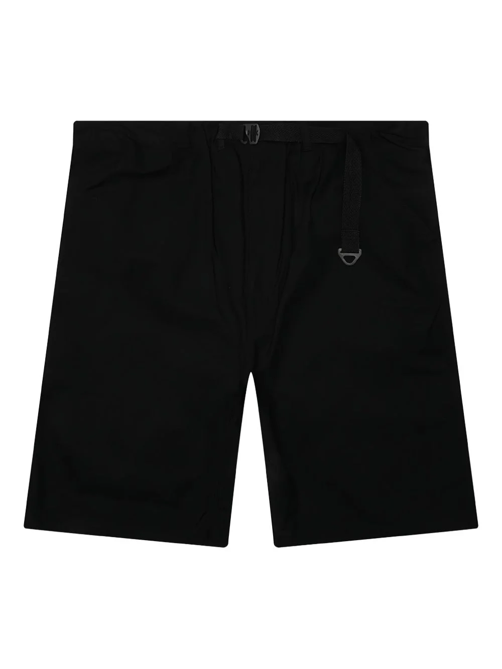 elasticated-waistband utility shorts - 1