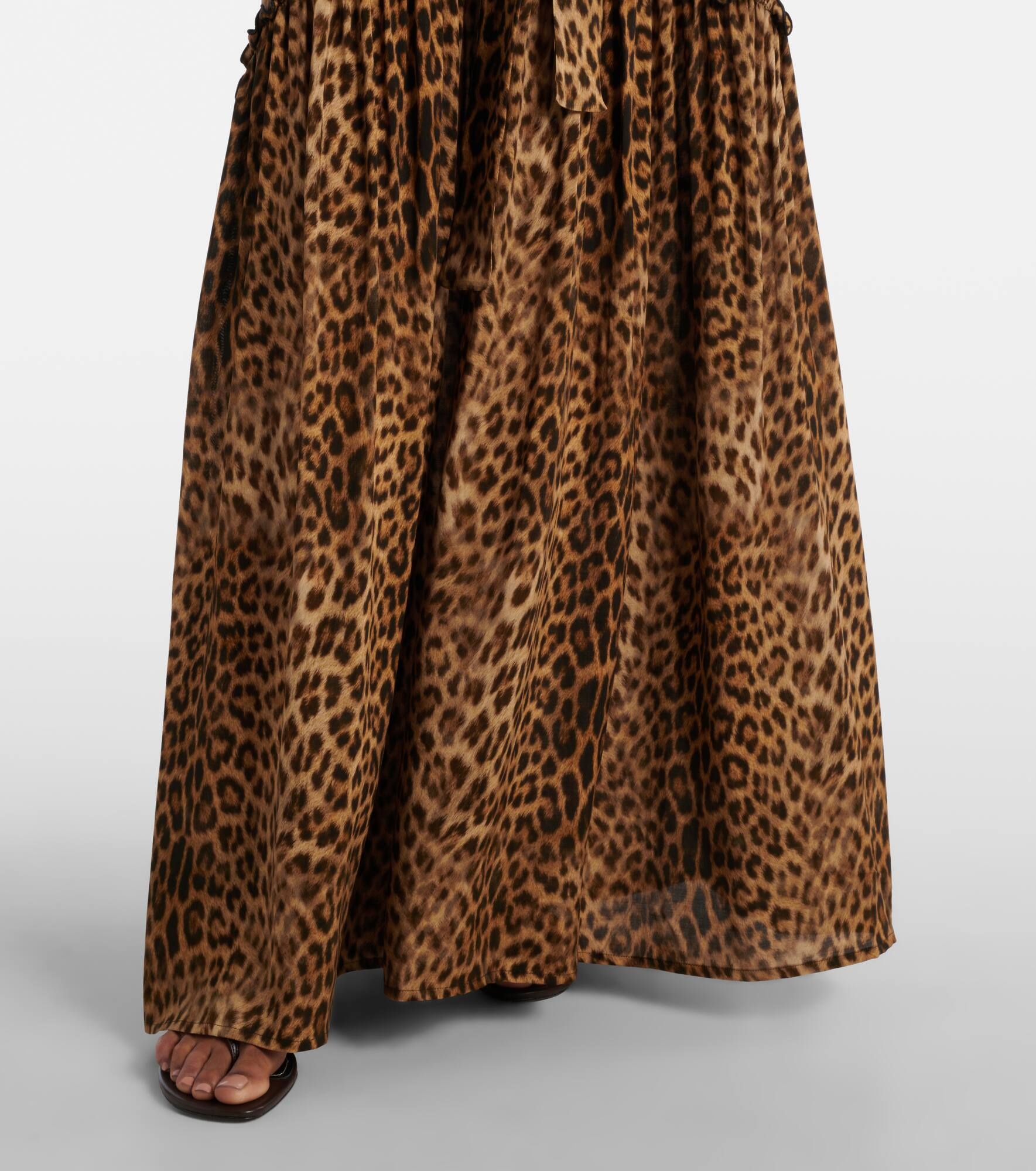 Skylar leopard-print maxi dress - 6