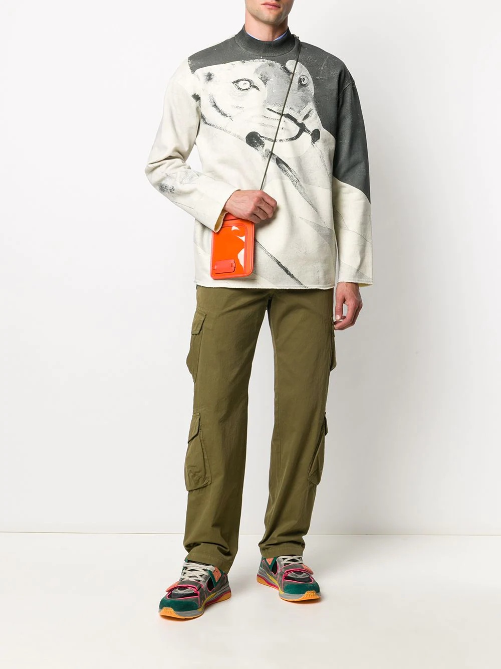 multi-pocket cargo pants - 2