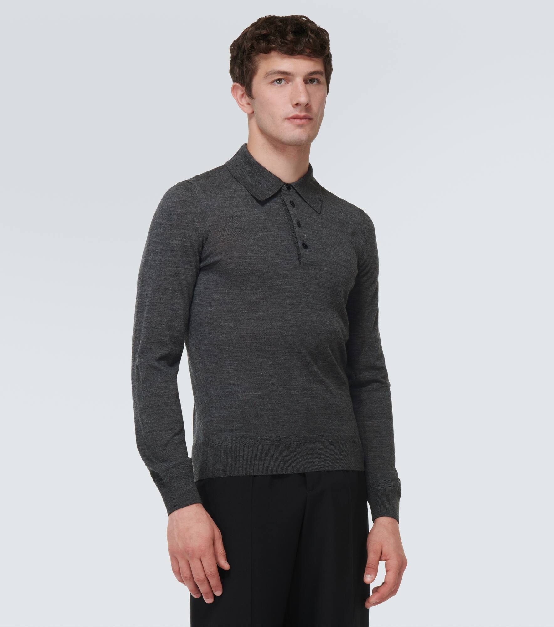 Wool polo shirt - 3