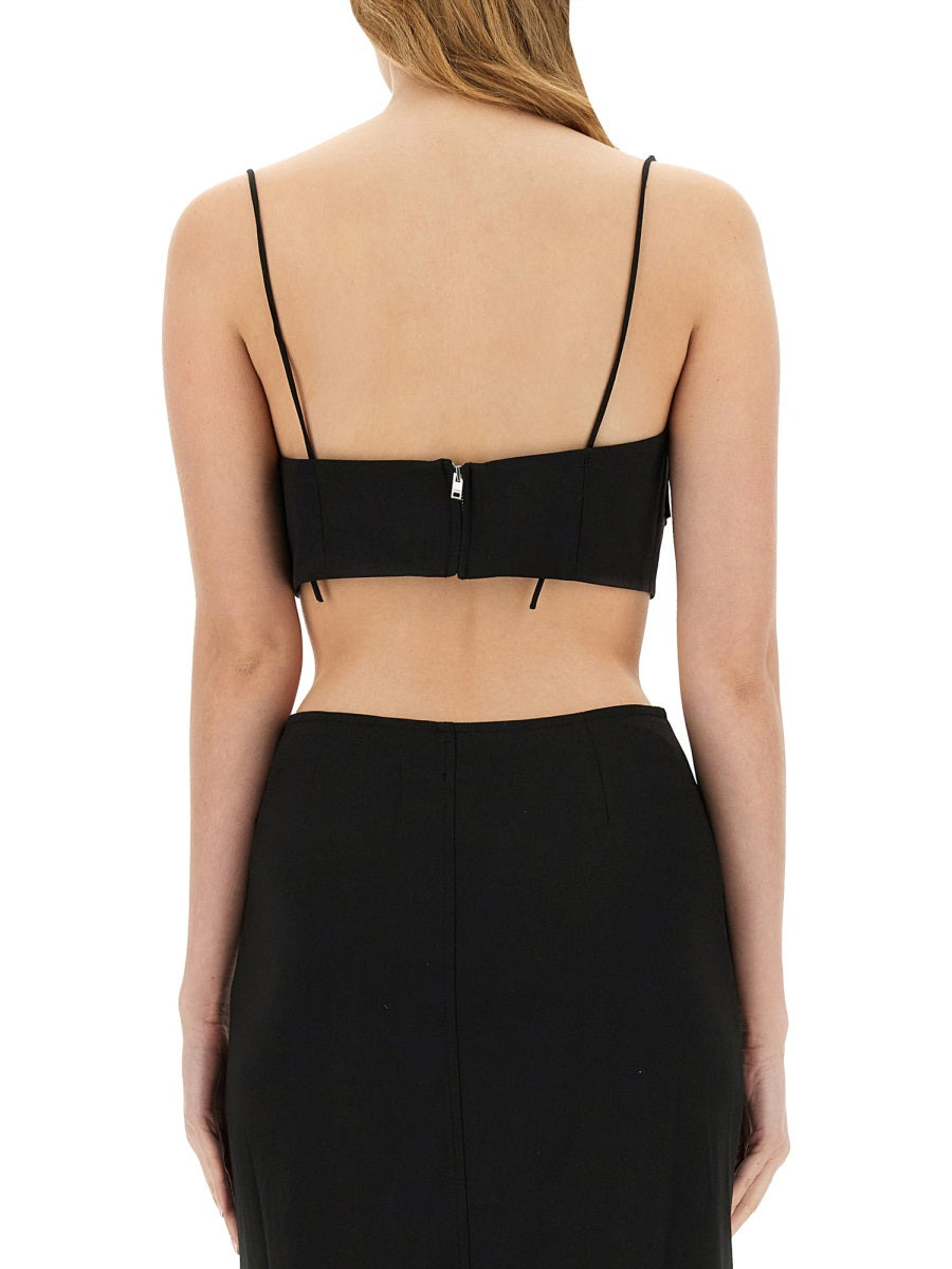 Ganni Women Top With Bows - 3