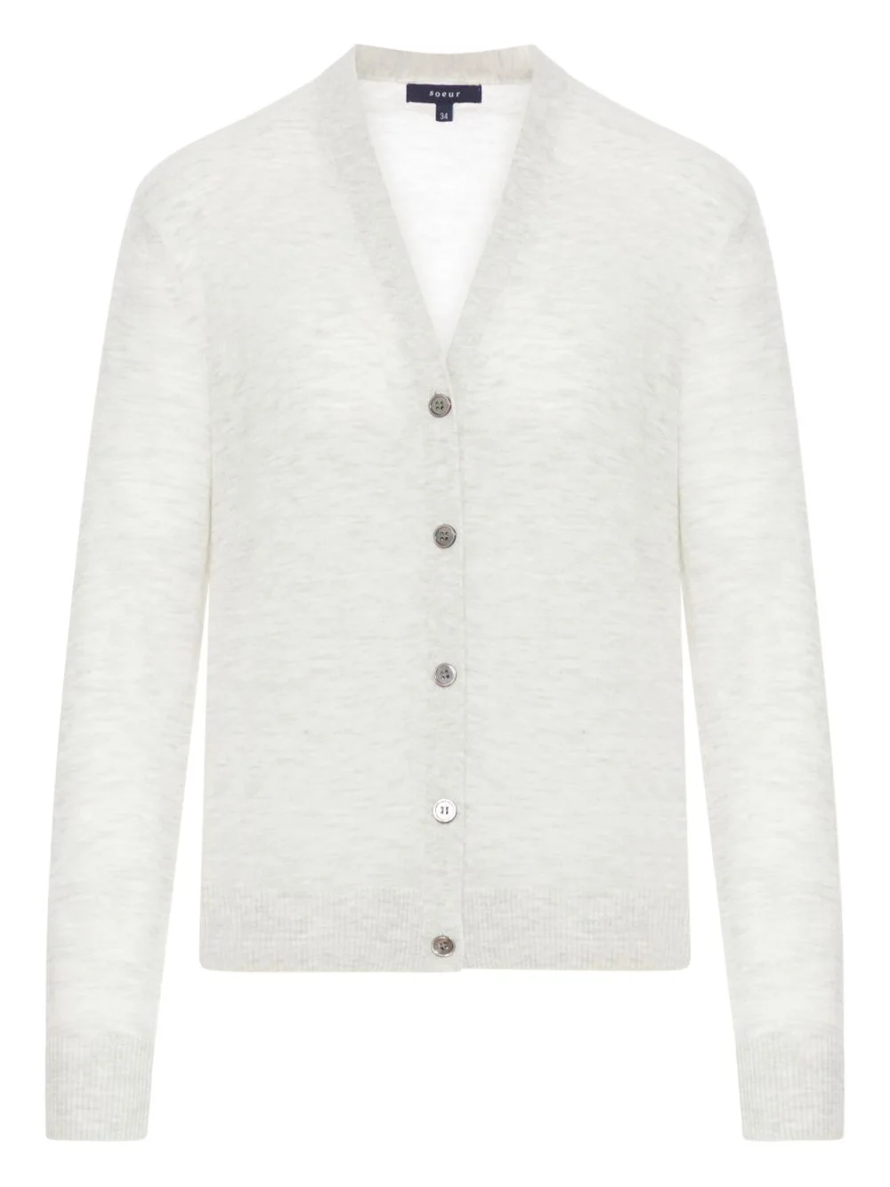 Gianna alpaca-wool cardigan - 1