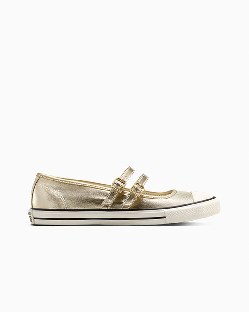 Chuck Taylor All Star Dainty Mary Jane Metallic Canvas 1