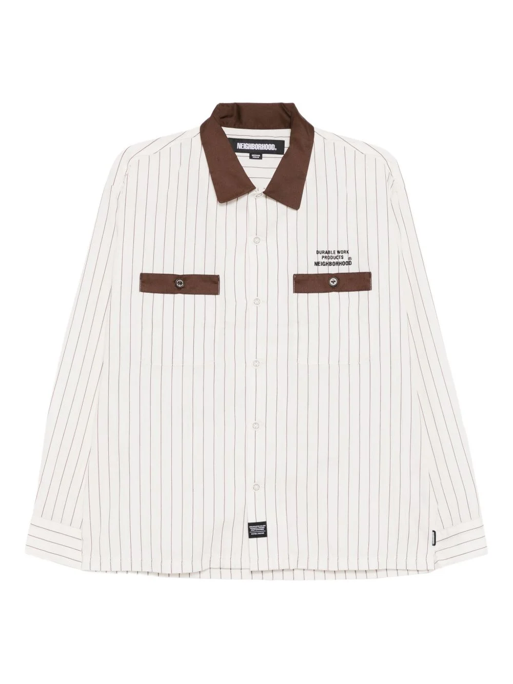 striped pocket shirt - 1