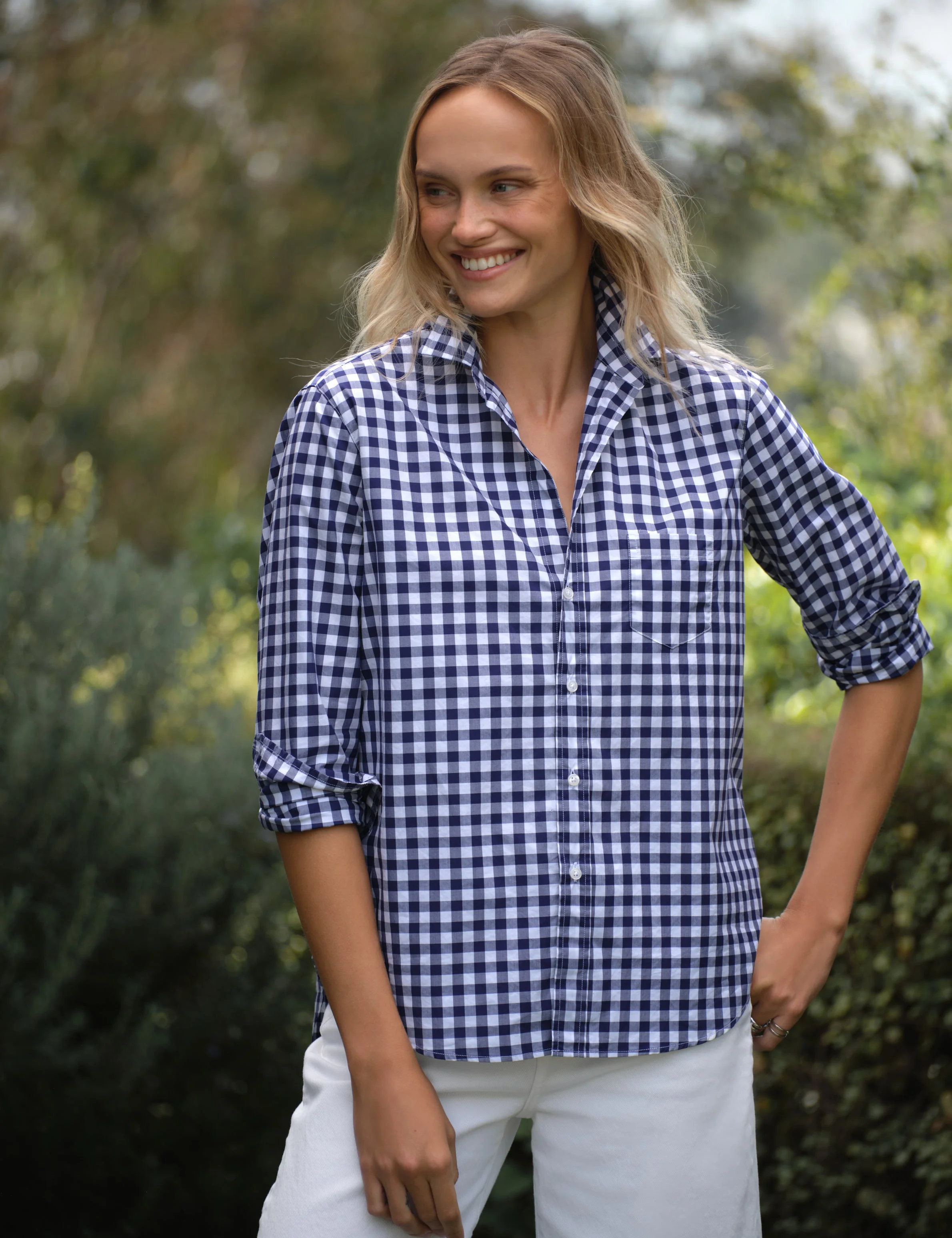 Relaxed Button-Up Shirt - 1
