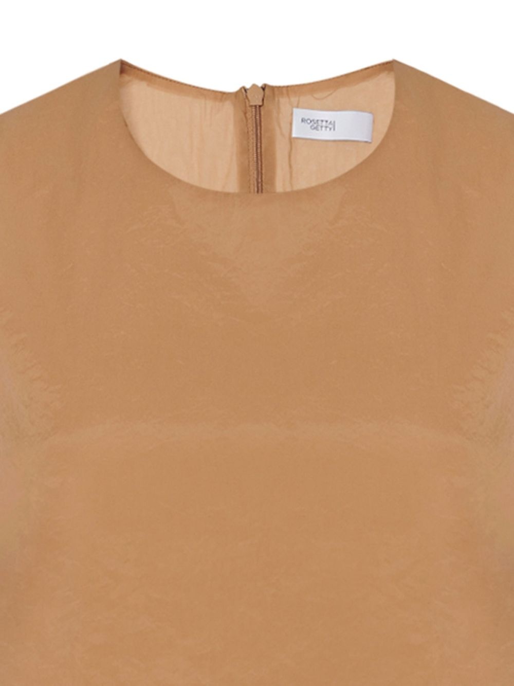 crew-neck sleeveless tank top - 2