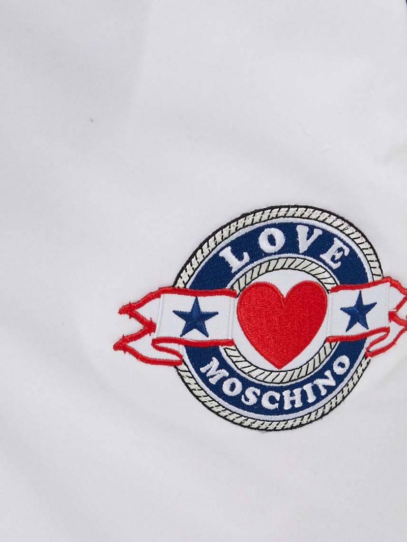 logo-embroidered shorts 4